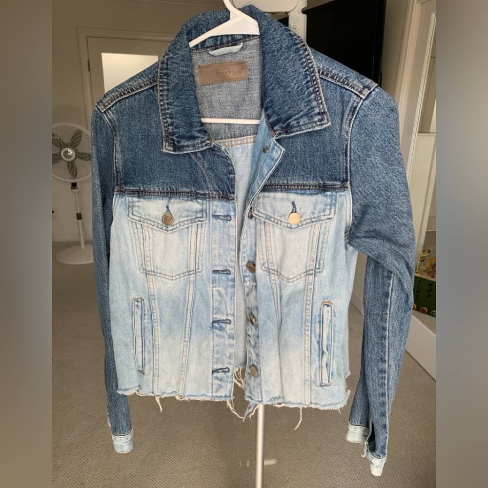 Blank NYC Two-Tone Denim Jean Jacket